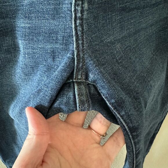 Pistola Mid Rise Skinny Jeans Dark Wash Denim Size 27 - Picture 3 of 7